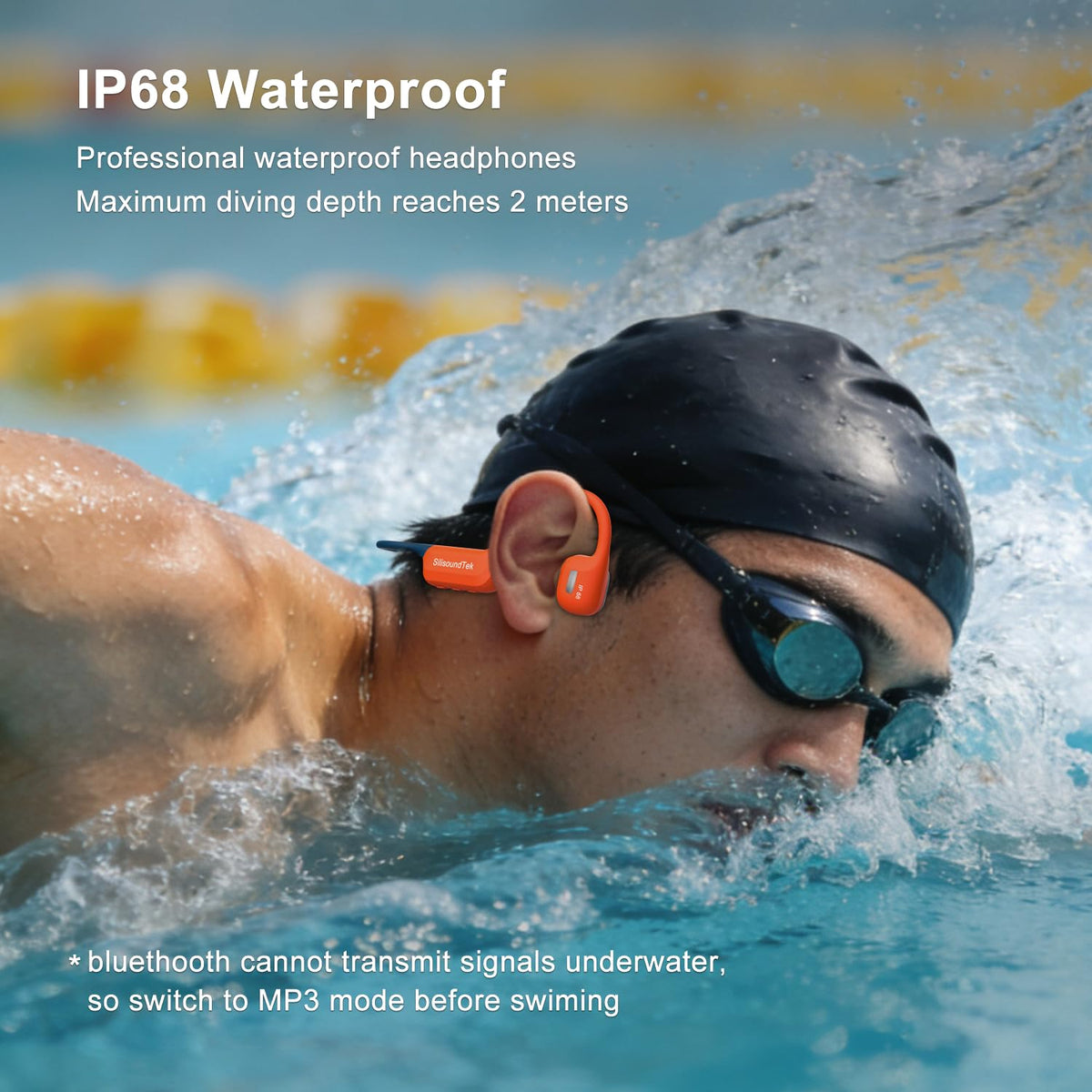 SilisoundTek open-ear design keeps you aware while enjoying music.