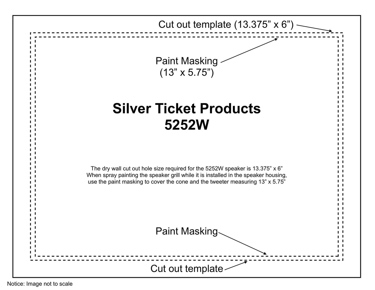 Silver Ticket 5252W dual 5.25 inch woofers close-up for improved midrange clarity