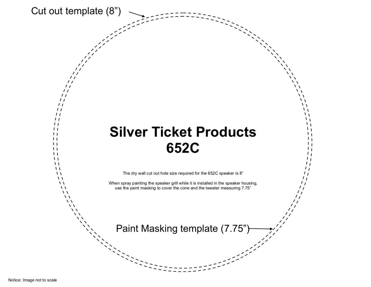 Silver Ticket 652C rear panel highlights wiring access for easy installation