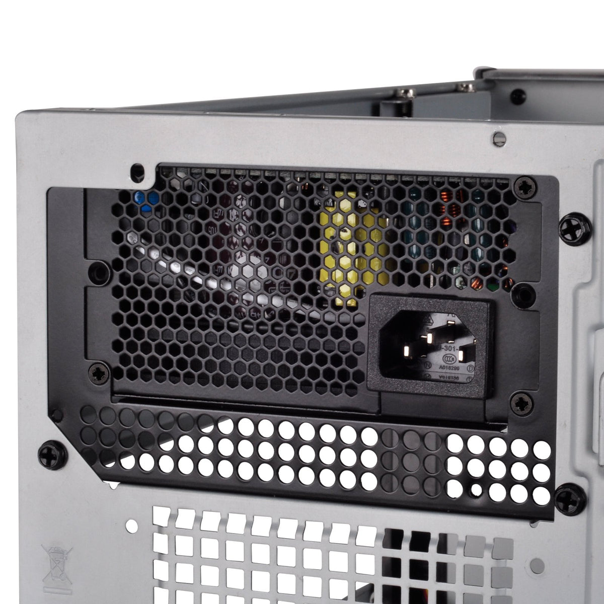 SilverStone PP08 black bracket fits most ATX or Micro-ATX builds.