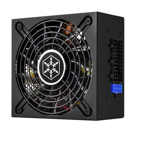 SilverStone SX500-LG product box showing compact power supply design for small builds