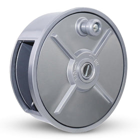 SIMBA STEEL aluminum tie wire reel coil holder shows sturdy construction for demanding construction tasks