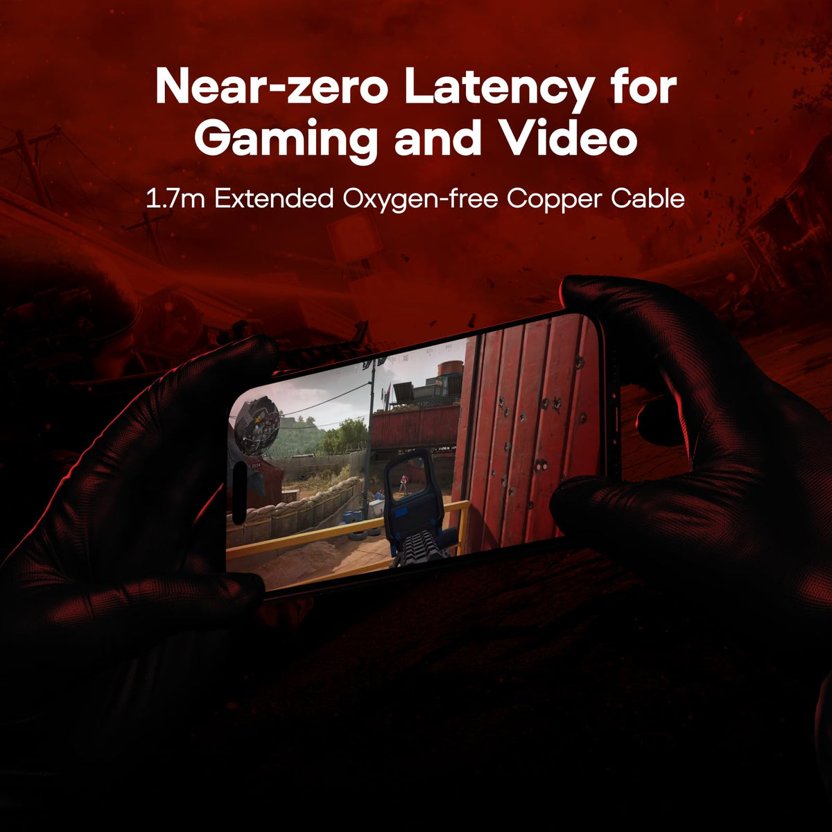 SIMGOT EG280 USB-C gaming DAC connects to PC or phone