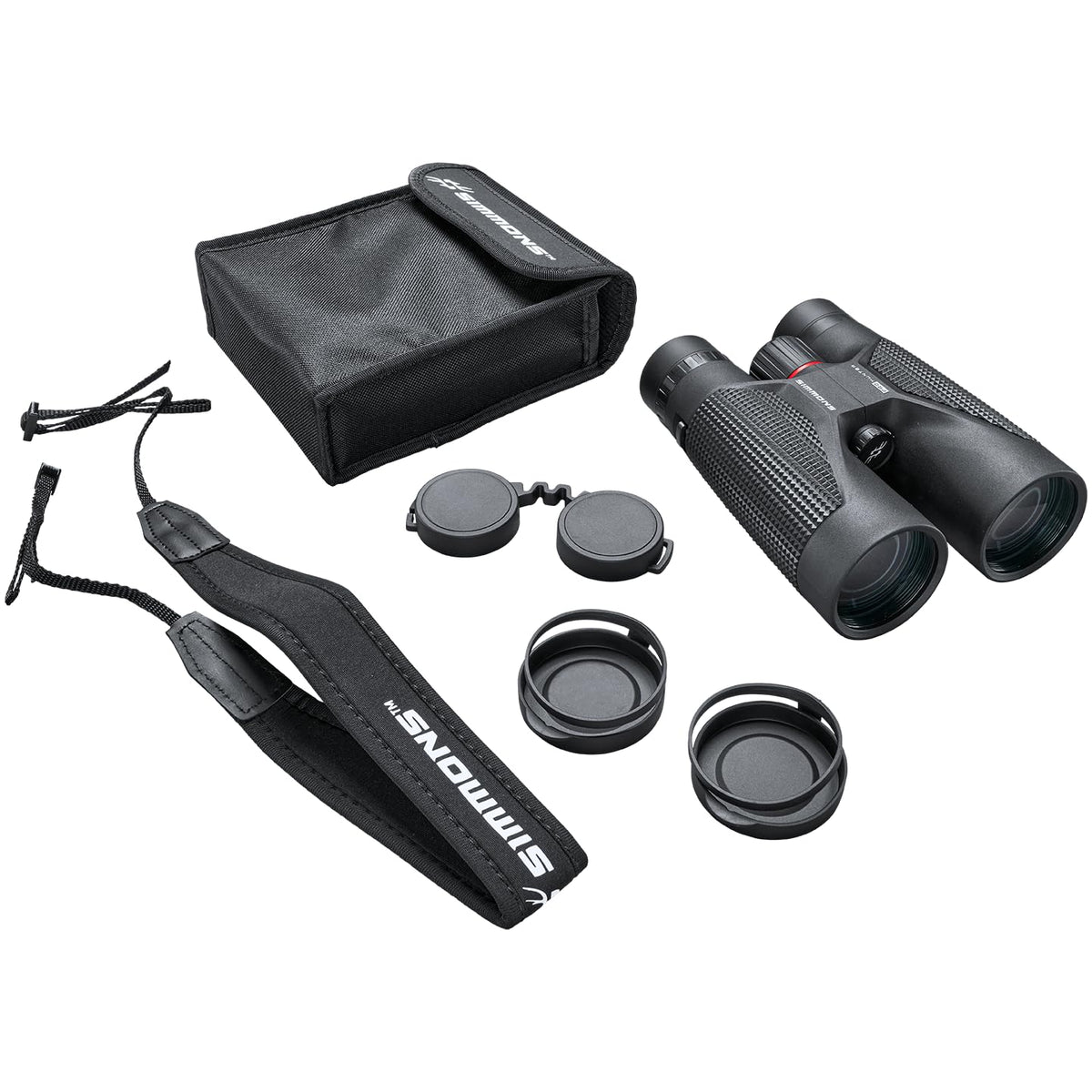 Simmons Pro Hunter neoprene neck strap for comfortable wear