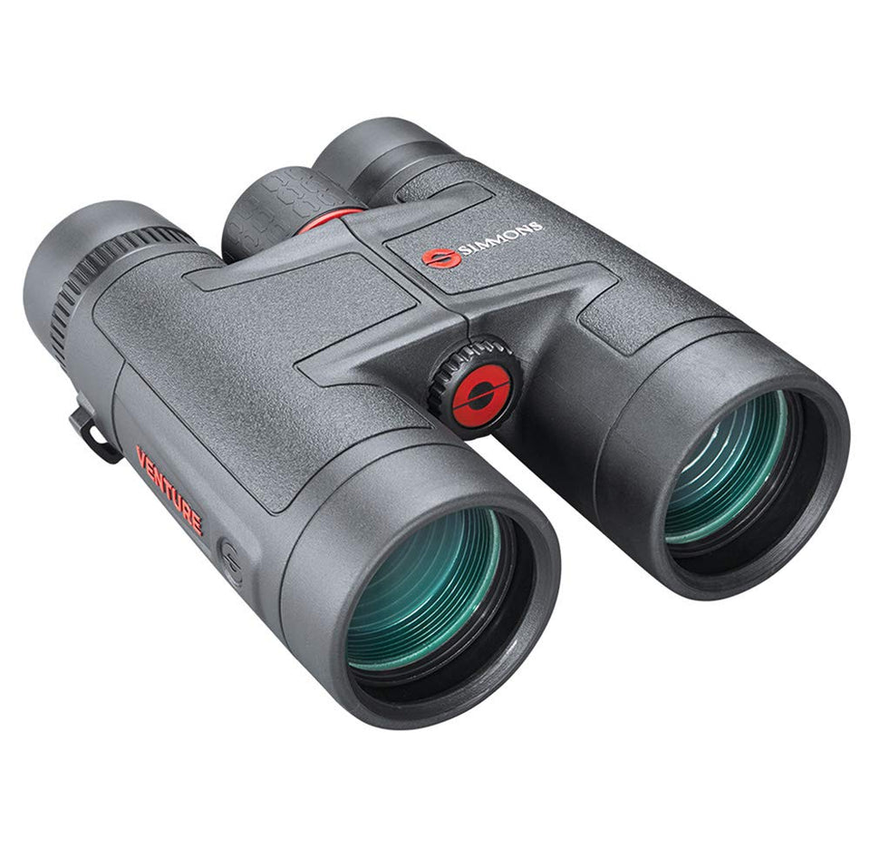 Simmons Venture 8x42 front view showing compact hunting design and carrying benefit