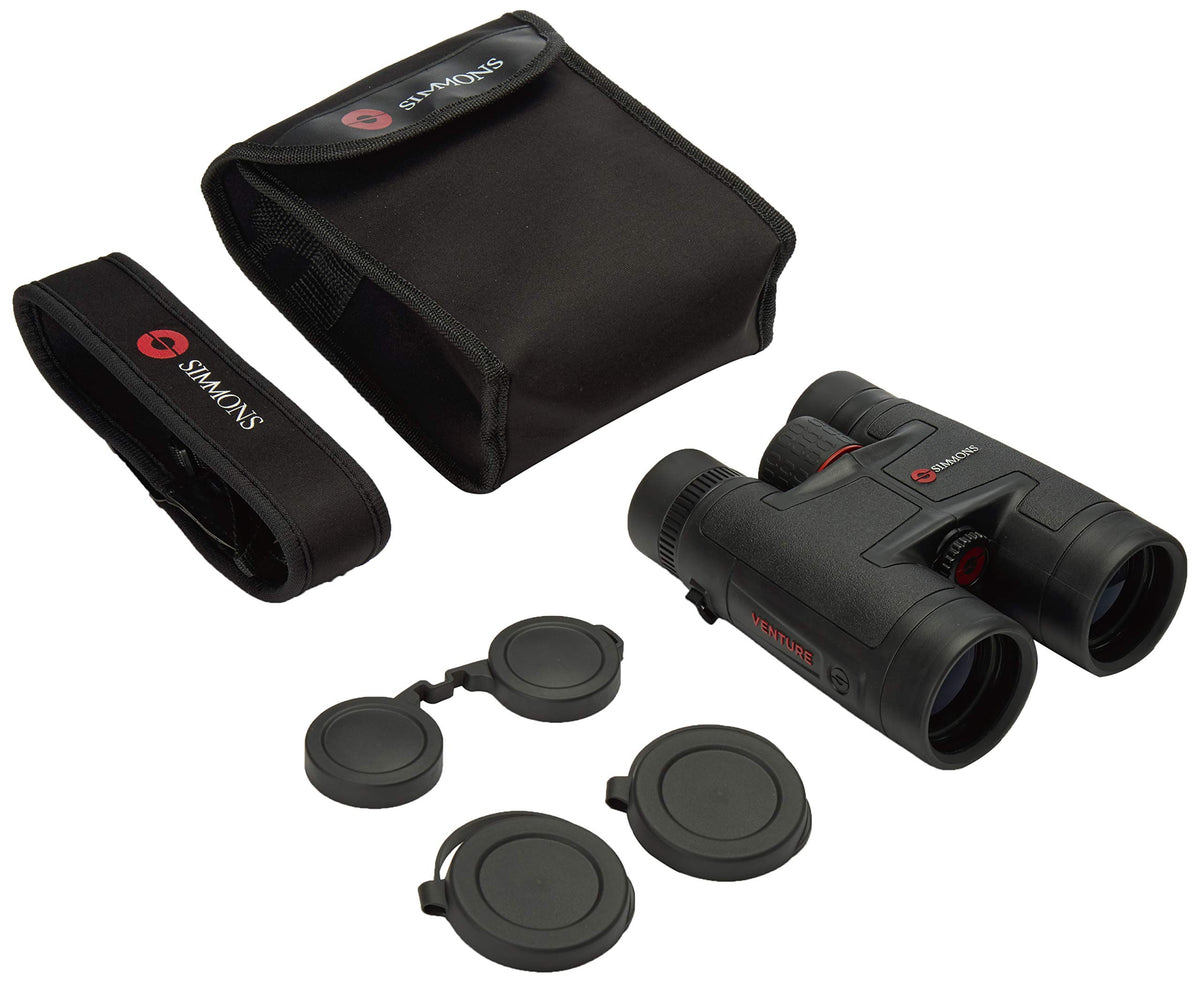 Simmons Venture padded strap case included for secure transport and quick access