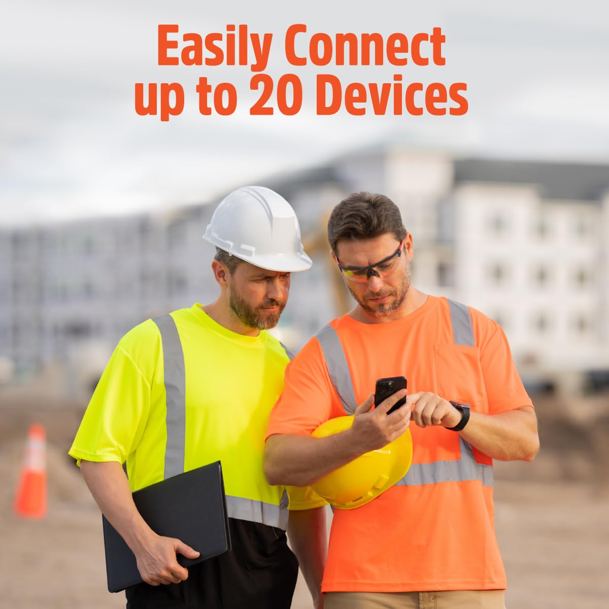 SIMO Solis Pro 5G hotspot AI SignalScan finds the strongest network signal.