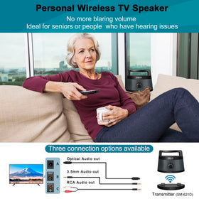 SIMOLIO 621D Plus voice clarity technology emphasizes dialogue over background noise.