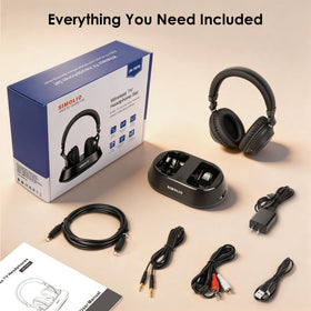 SIMOLIO JH-757D charging dock maintains charge for 20h listening