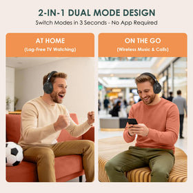 SIMOLIO JH-757D TV mode setup enables near-zero delay viewing