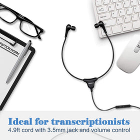 SIMOLIO lightweight headset at 1.55oz for long sessions