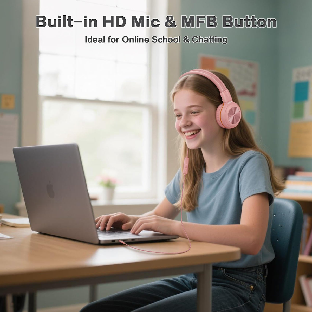 SIMOLIO Manyshare built-in mic for hands-free calls and quick track control.