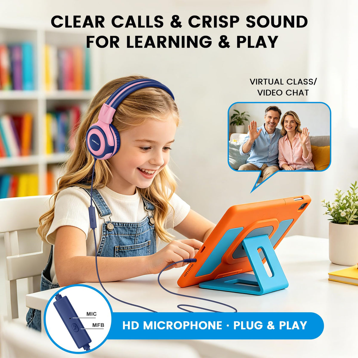 SIMOLIO Manyshare Series built in microphone for online learning