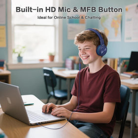 SIMOLIO built-in HD microphone works with compatible devices for calls and lessons