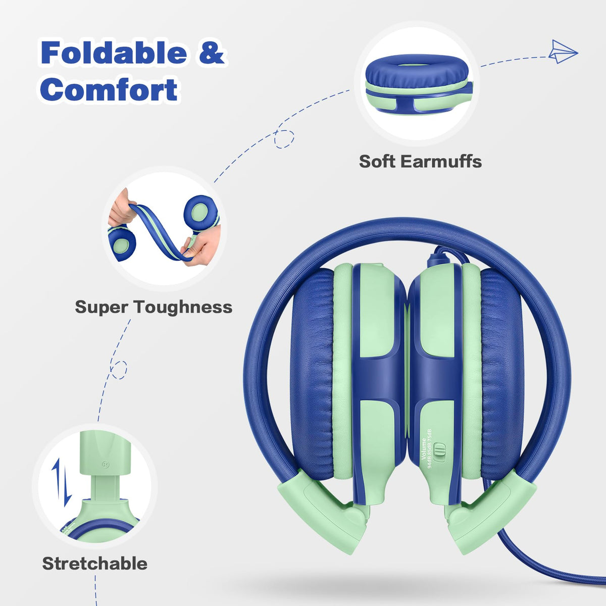 SIMOLIO Manyshare travel case keeps headphones organized in bags.