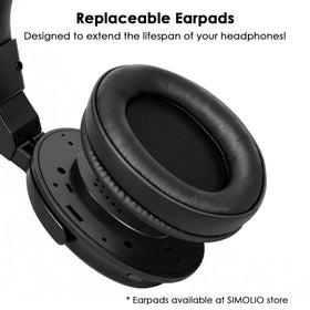 SIMOLIO supports multiple headphones with a wide wireless range.