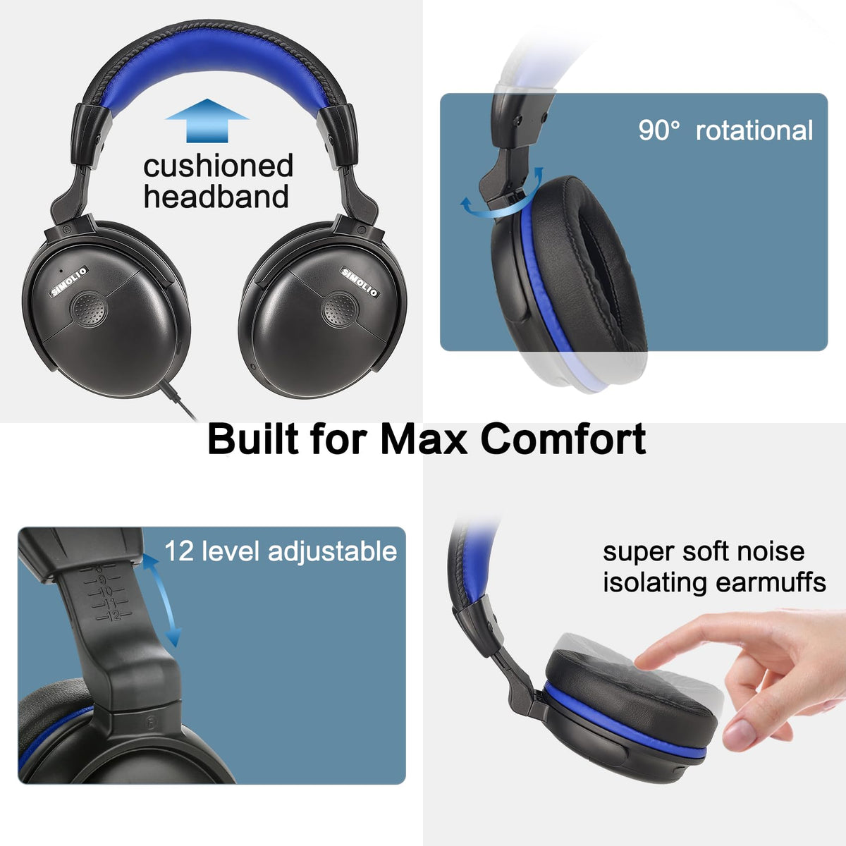 SIMOLIO RCA converter and 3.5mm plugs for wide TV compatibility