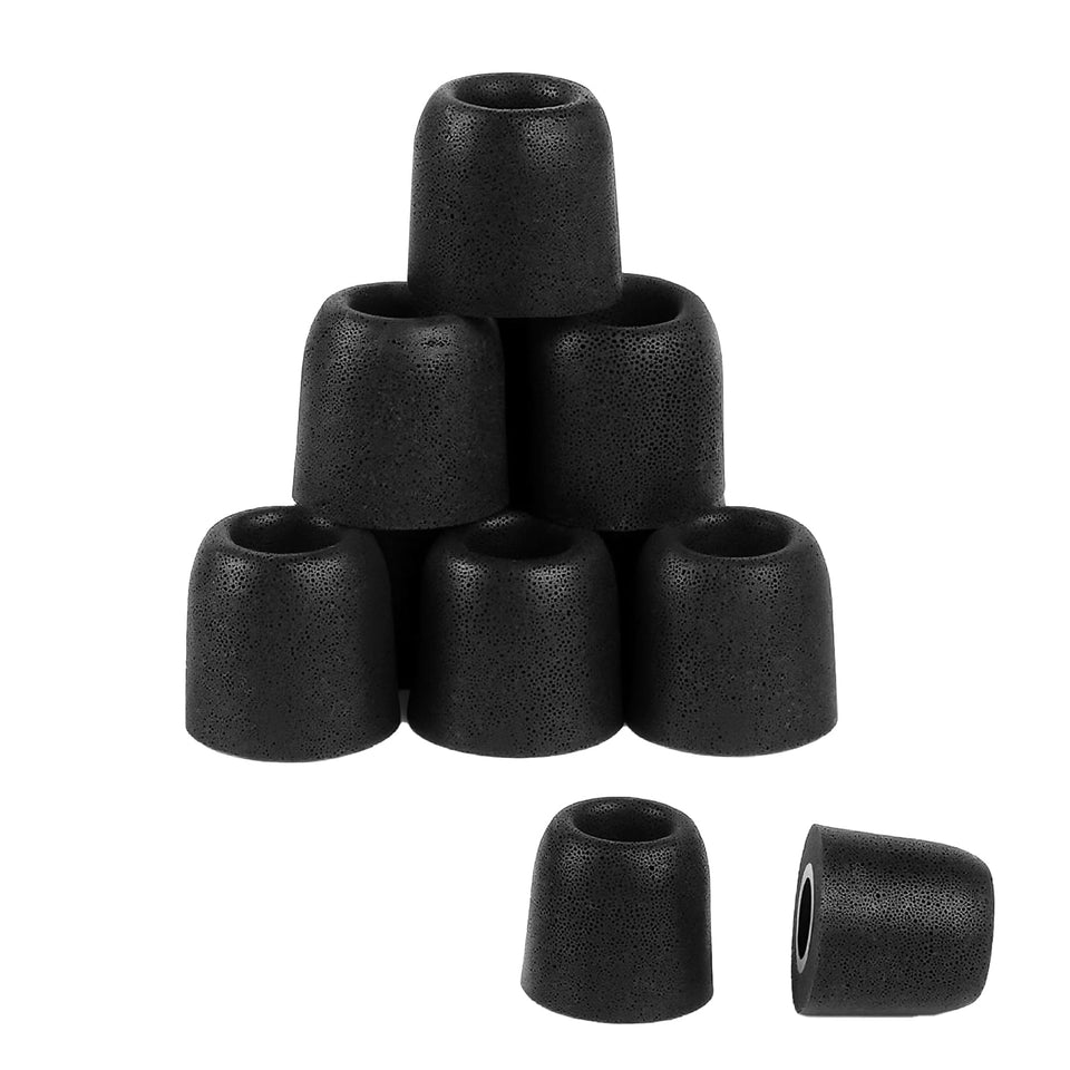 SIMOLIO memory foam earphone tips deliver long lasting comfort for TV headset listening.