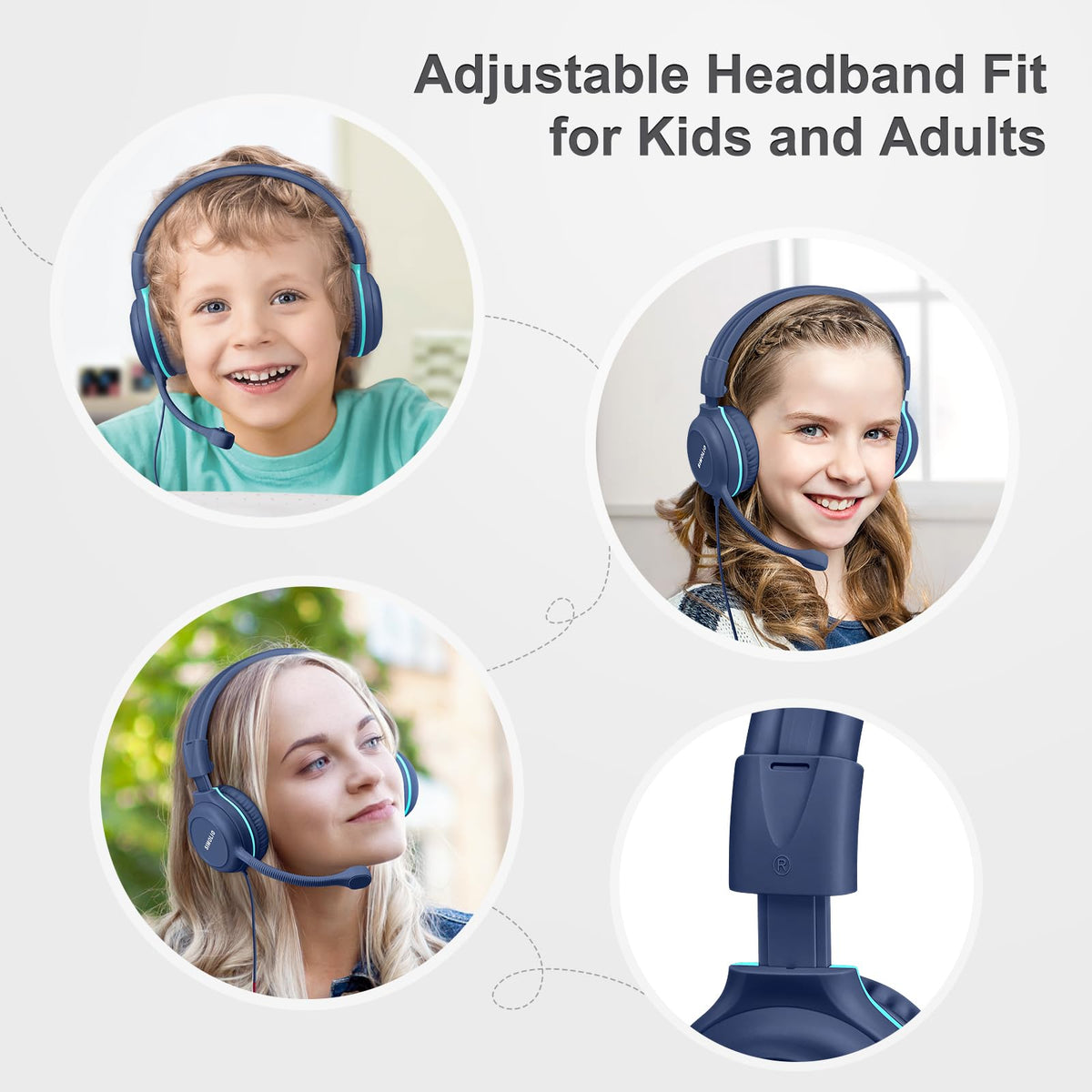 SIMOLIO folded headset illustrating portability and durable build