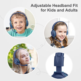 SIMOLIO folded headset illustrating portability and durable build