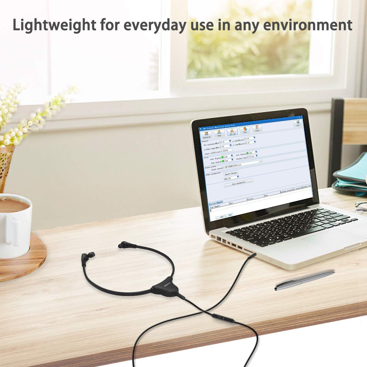 SIMOLIO 3.5mm plug compatible with PC, laptop, tablet