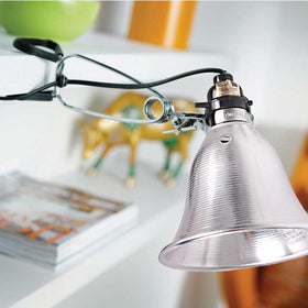Simple Deluxe fixture ideal for plant seedlings under LED grow bulbs.