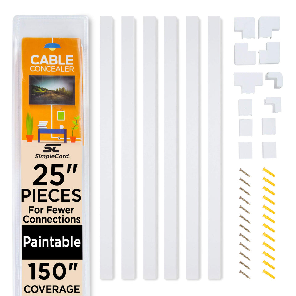 SimpleCord front packaging with kit contents displayed for fast setup