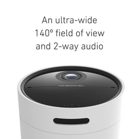 SimpliSafe outdoor camera color night vision highlights details in darkness