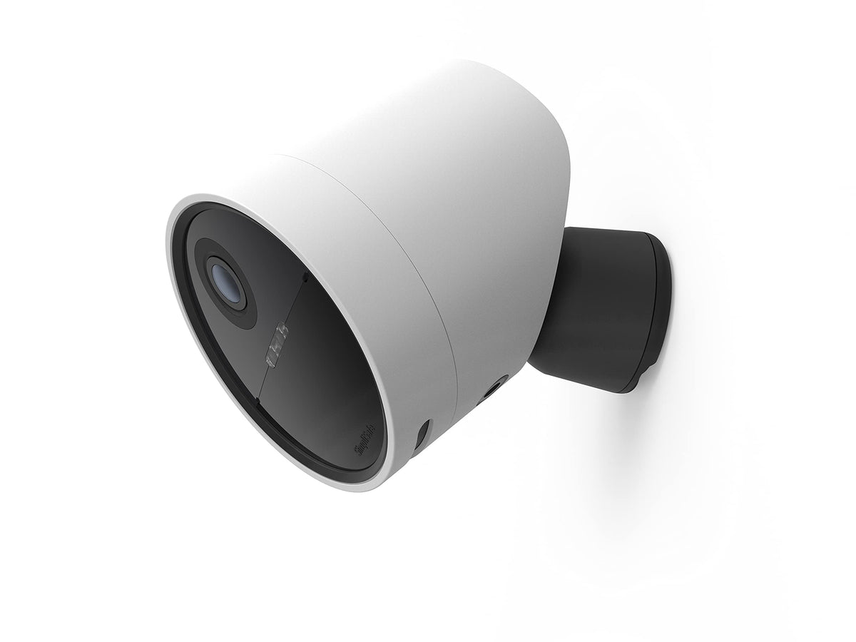 SimpliSafe Wireless Outdoor Camera front view for entry protection