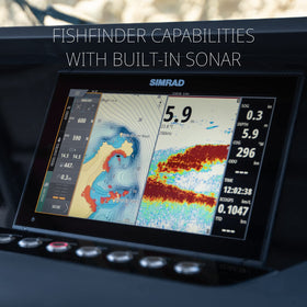 Preloaded US and Canada maps with high-resolution bathymetry for planning.