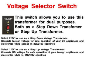 Simran AC-500 on a desk powering electronics to ensure safe voltage conversion