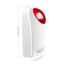 SINGCALL product label and specs close-up, communicates power and decibel details