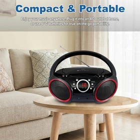 SINGING WOOD battery compartment view showing portable power option benefit