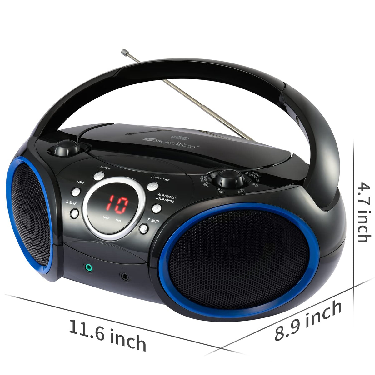 SINGING WOOD boxed with AC cord and manual to show included items