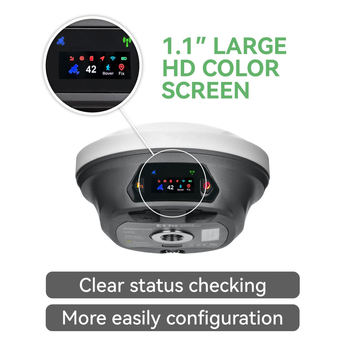 SingularXYZ E1 Pro RTK range up to 15 km for flexible field setups