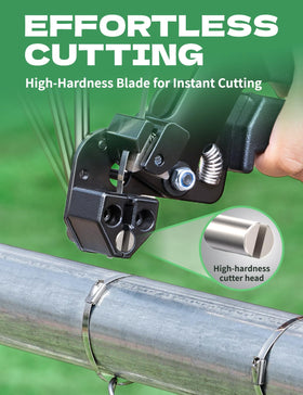 Sinlon cutting action image of tool trimming tie flush for safer finish