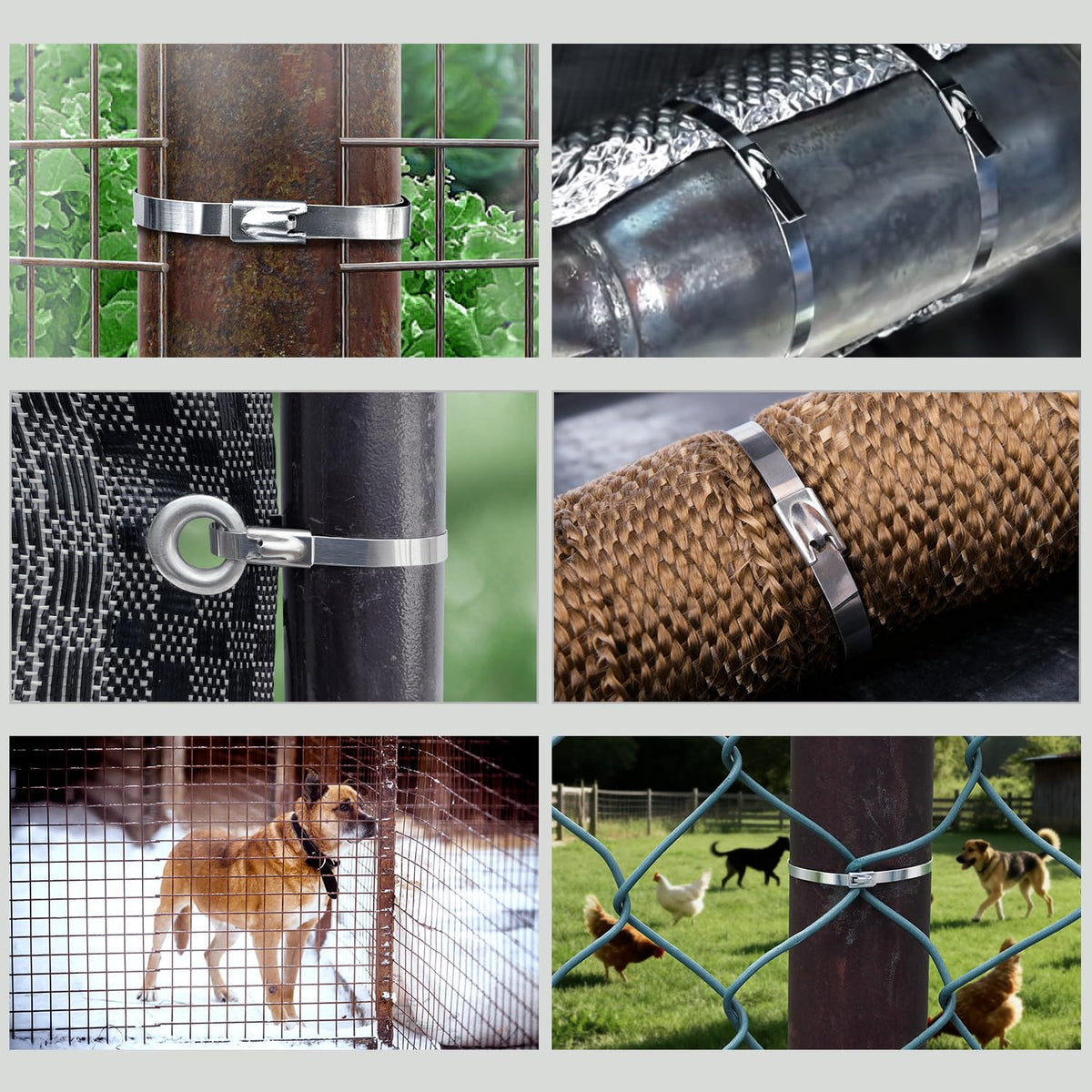 Sinlon zip ties withstand -170°F to +1000°F in harsh conditions.