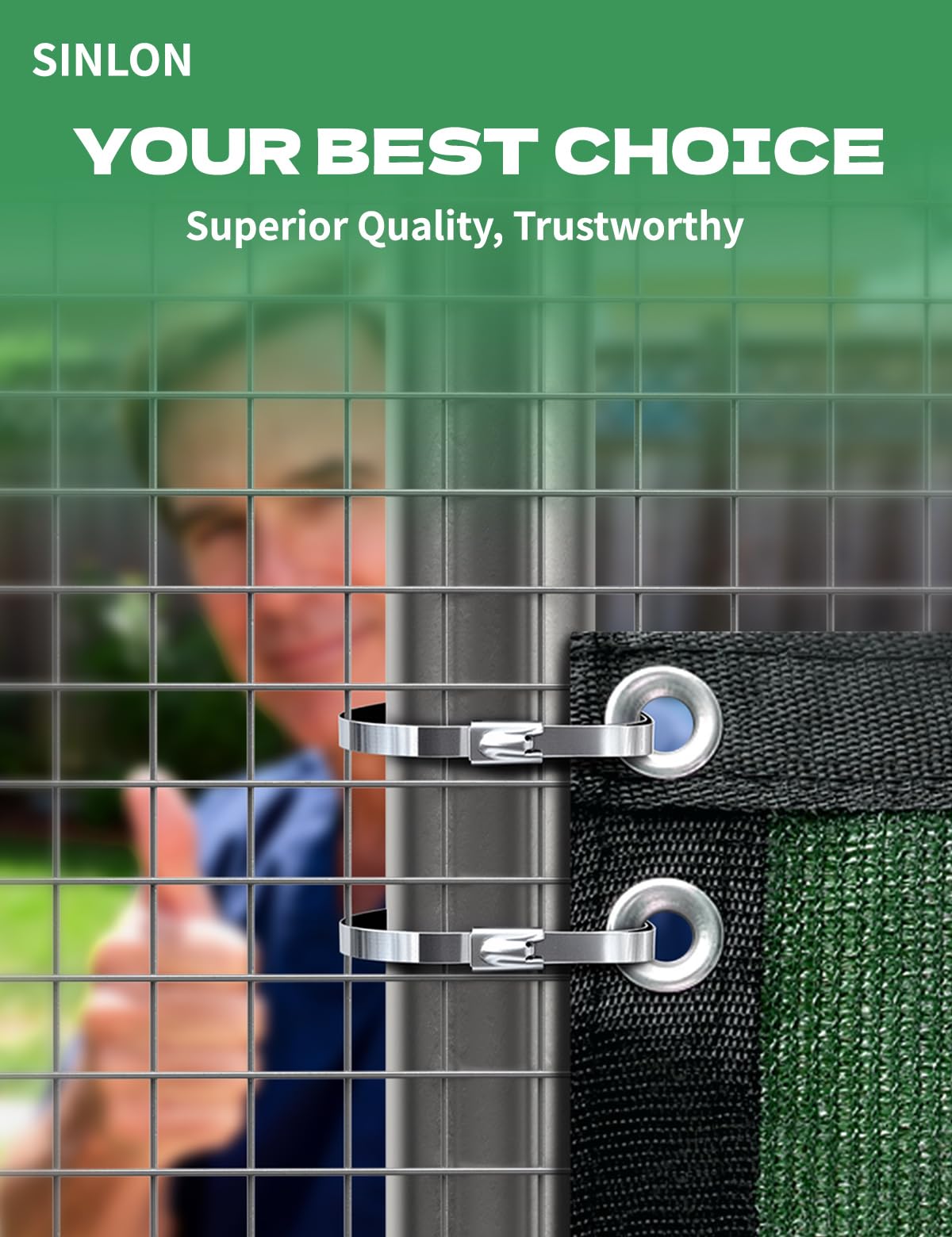 Sinlon corrosion-resistant ties offer durable performance in harsh outdoor environments.