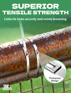 Sinlon universal metal fence upgrades maintain tension across steel and mesh fencing.