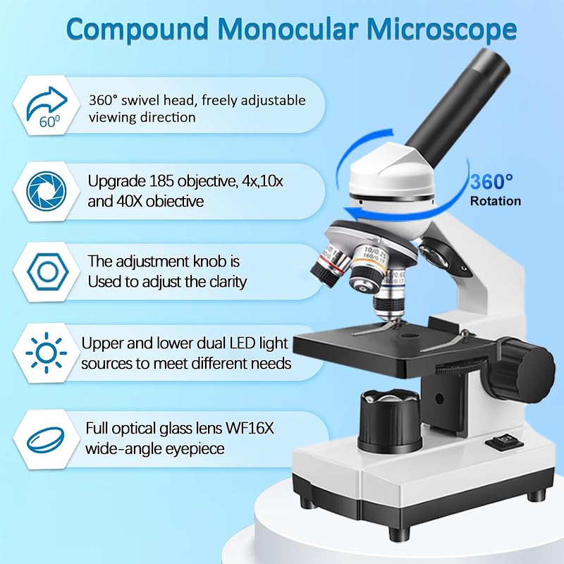 sino optical objective lenses close-up showing magnification options and clarity
