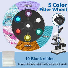 sino optical phone adapter attached to eyepiece capturing microscope images easily