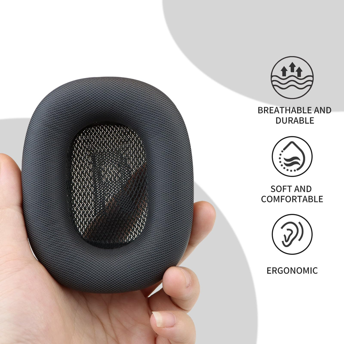 Soft protein leather surface on Sinowo cushions feels durable yet gentle