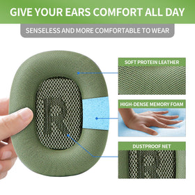 SINOWO memory foam close-up shows high-density cushioning for a snug fit