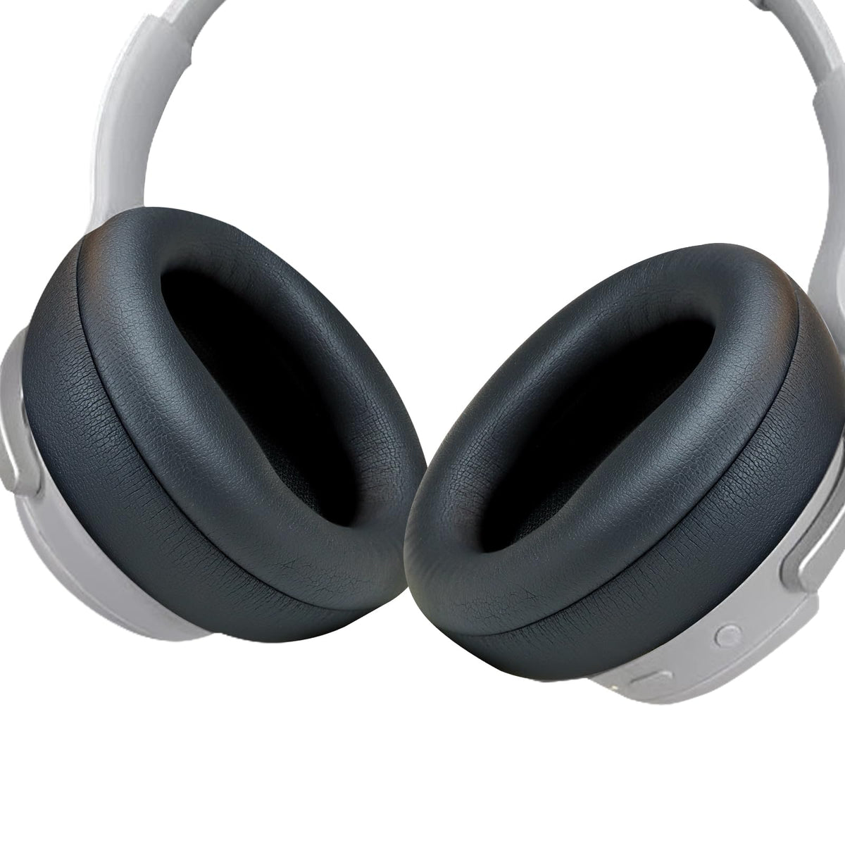 SINOWO earpads beside ruler to show dimensions and compatible scale