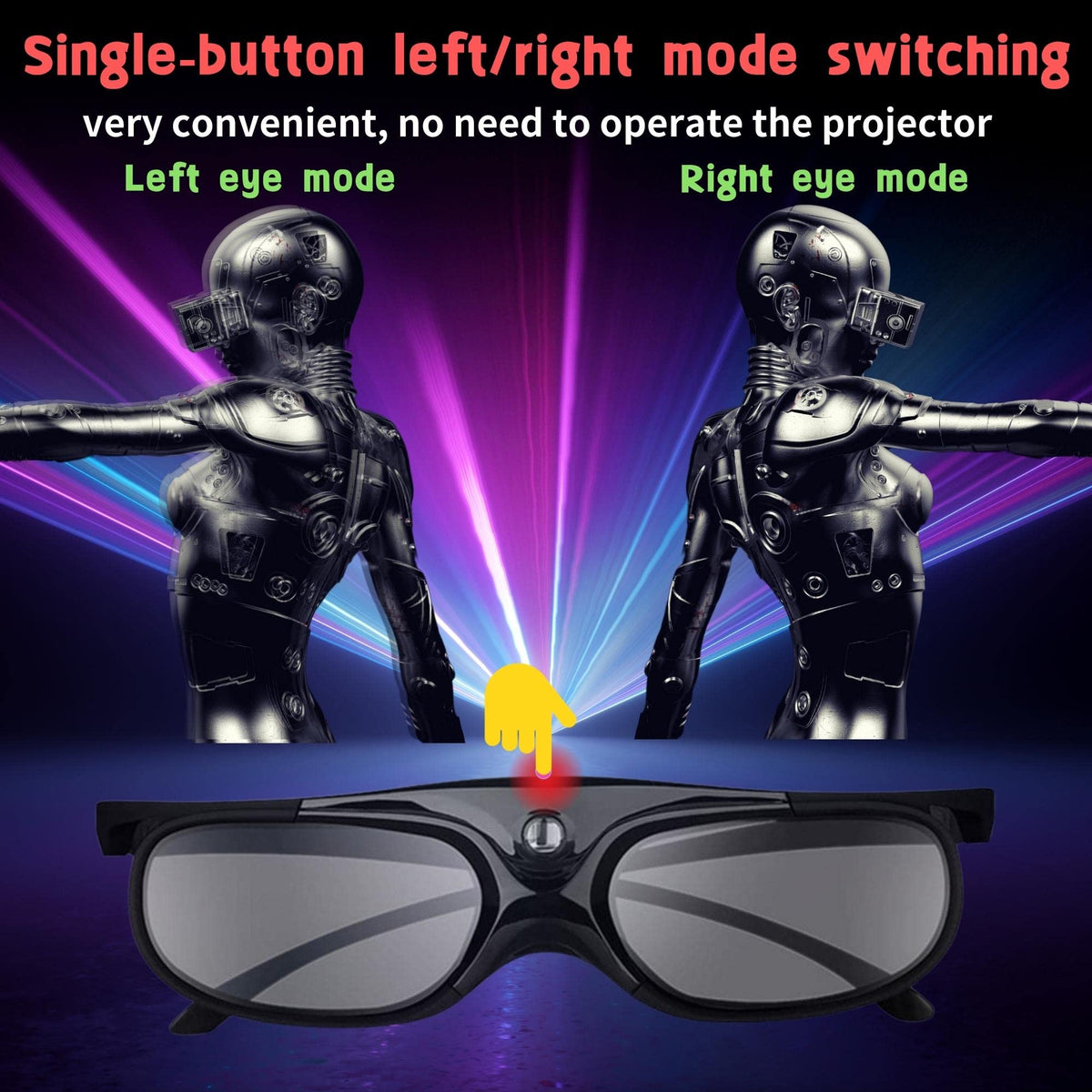 Sintron side profile highlighting lightweight frame for prolonged comfort