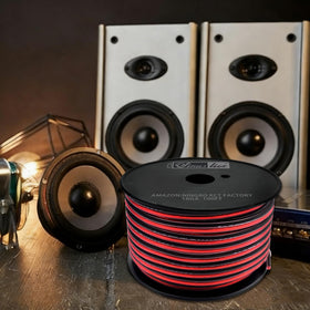 Sinus Live speaker wire banana plug connection enables easy speaker setup.