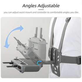 Foldable chest strap design by Sinyutia for easy storage between shots
