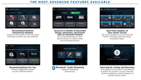 SiriusXM full bundle packaging showing all components included.