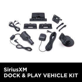 SiriusXM magnetic antenna close-up demonstrating strong reception benefit