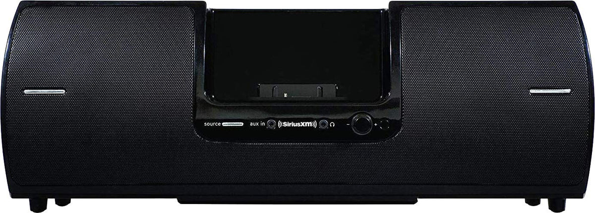 SiriusXM magnetic antenna mount providing stable vehicle signal.